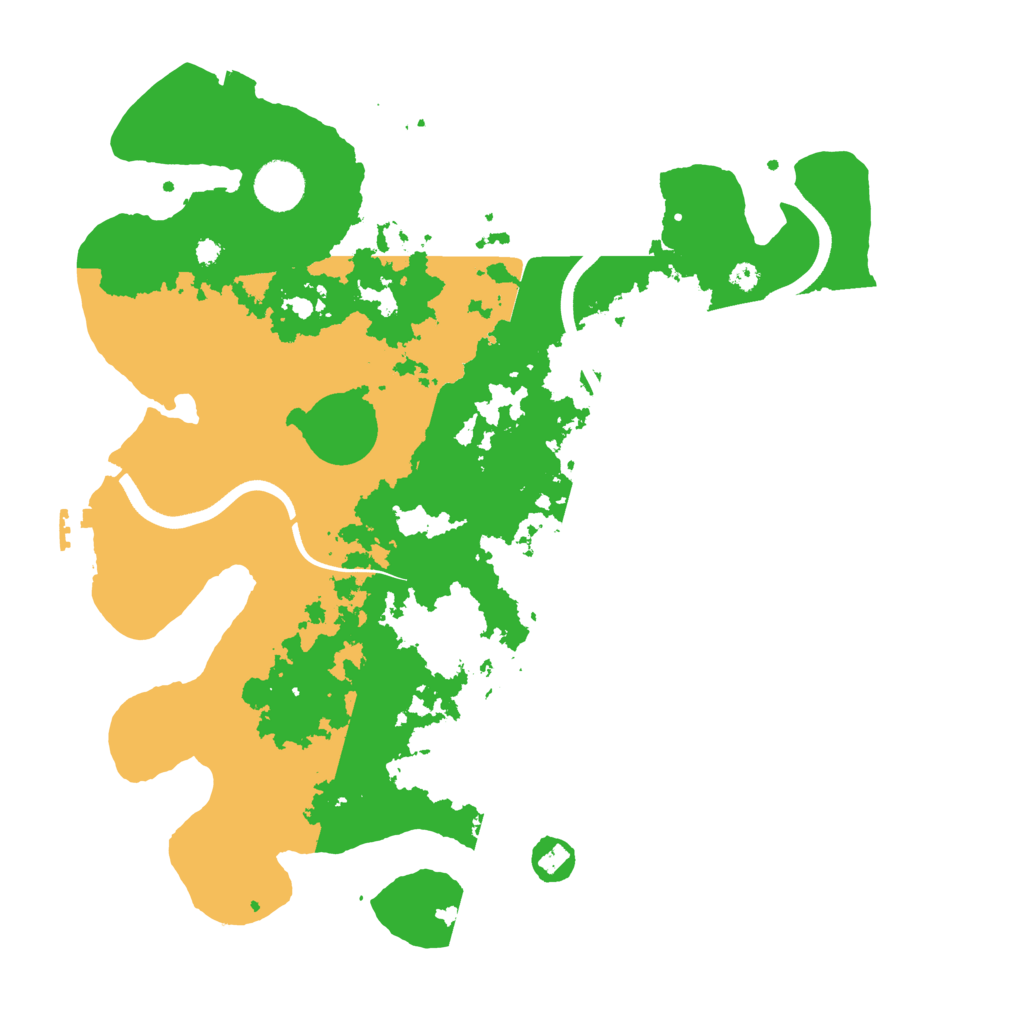 Biome Rust Map: Procedural Map, Size: 3750, Seed: 124598165