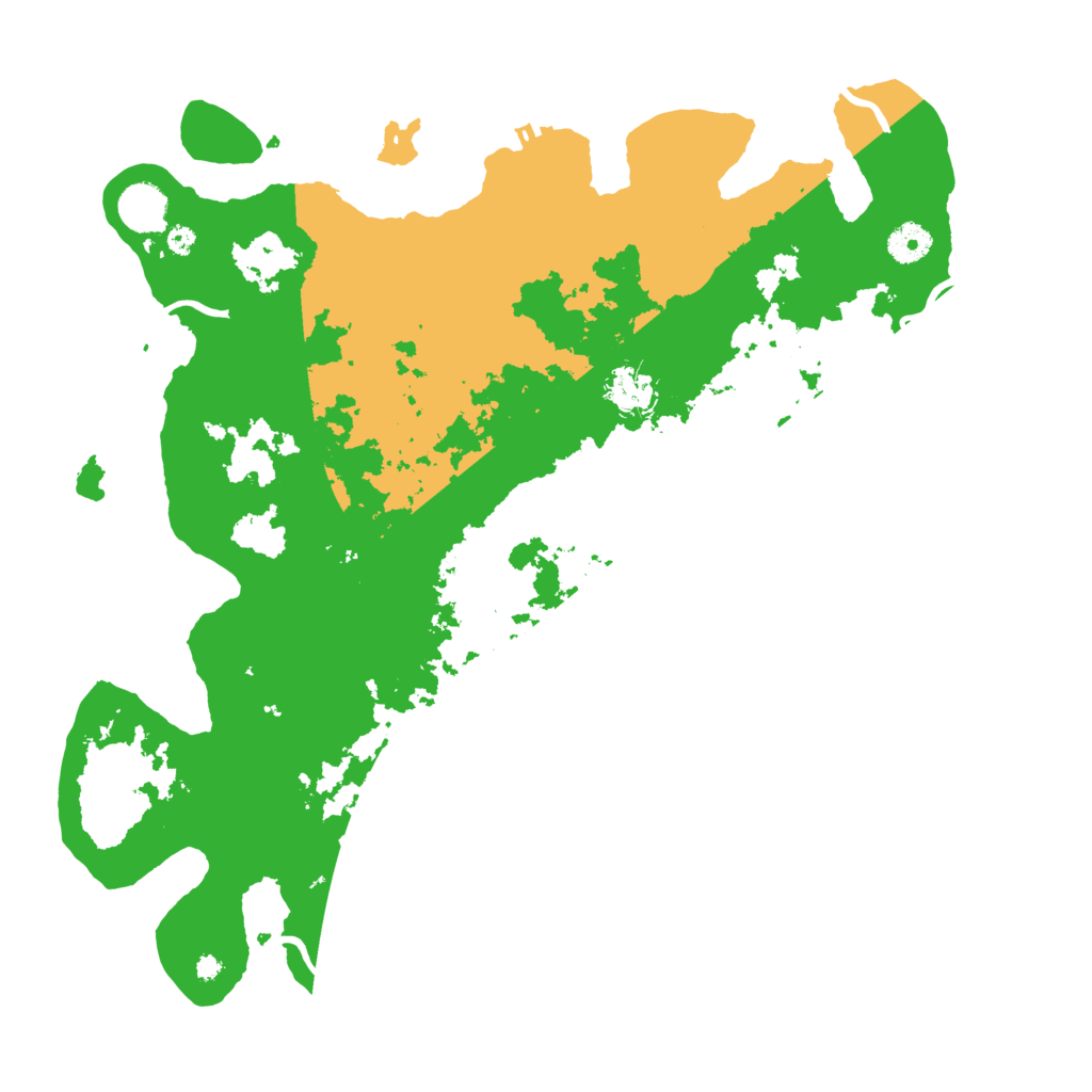 Biome Rust Map: Procedural Map, Size: 4000, Seed: 636568