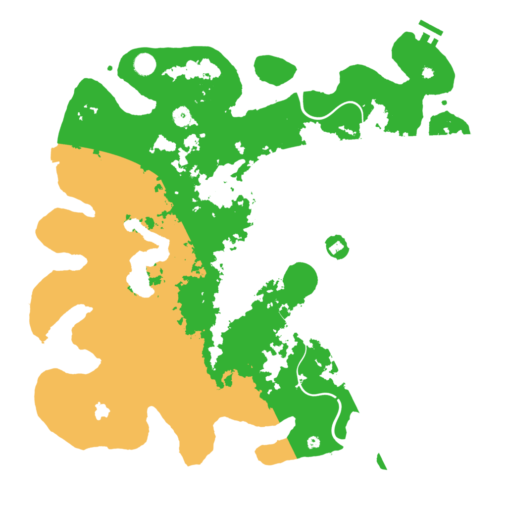 Biome Rust Map: Procedural Map, Size: 4000, Seed: 1393267467