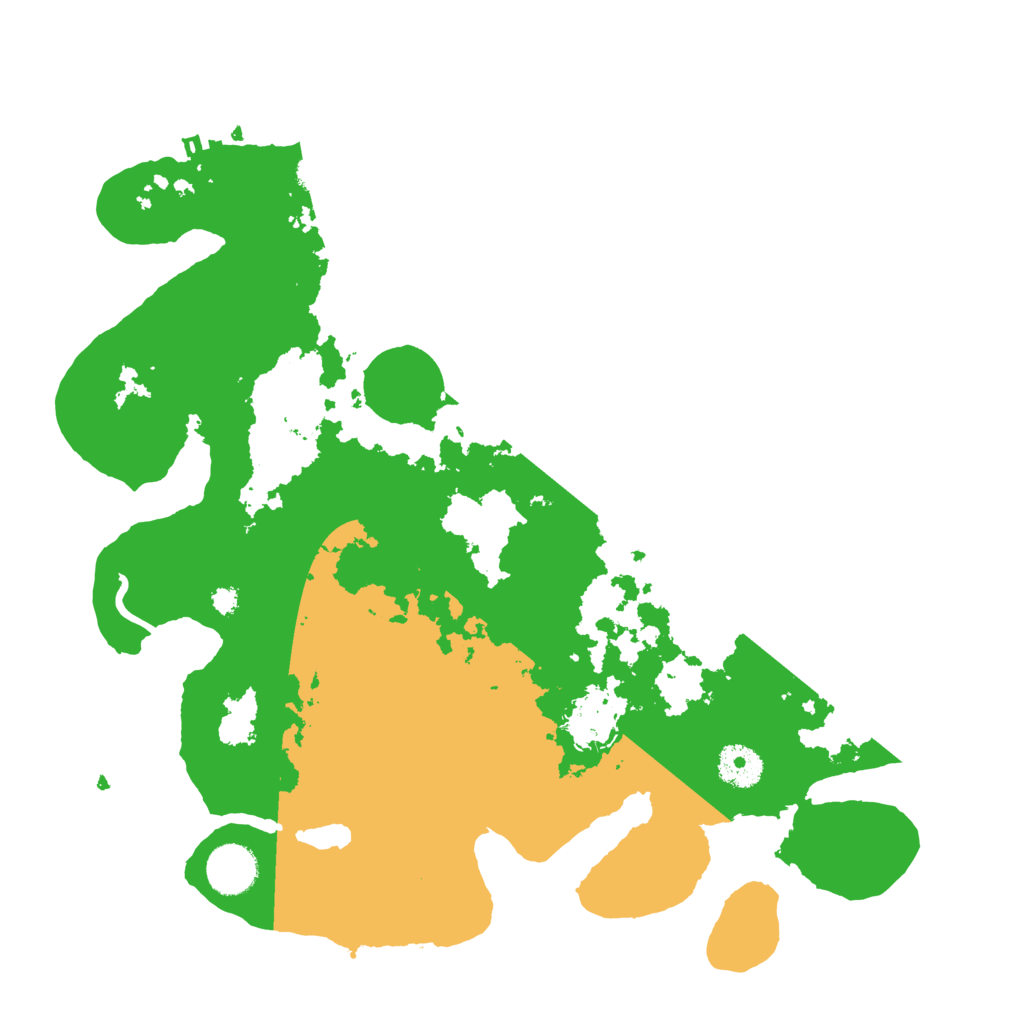 Biome Rust Map: Procedural Map, Size: 3550, Seed: 872602