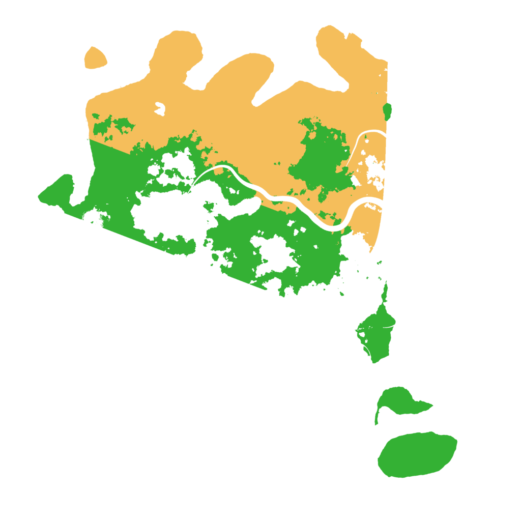 Biome Rust Map: Procedural Map, Size: 4000, Seed: 25667