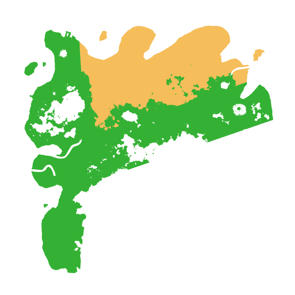 Biome Rust Map: Procedural Map, Size: 3500, Seed: 5676878