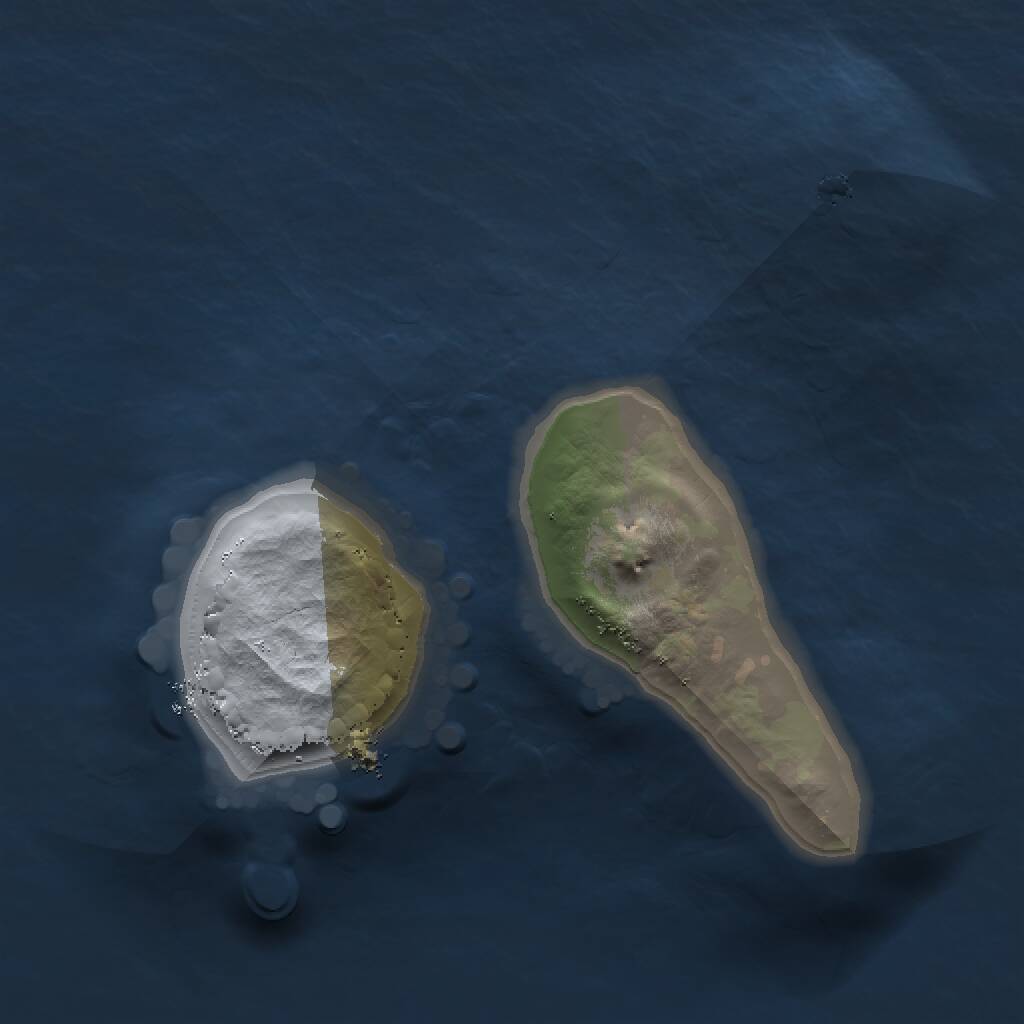 Rust Map: Procedural Map, Size: 1250, Seed: 17986, 1 Monuments