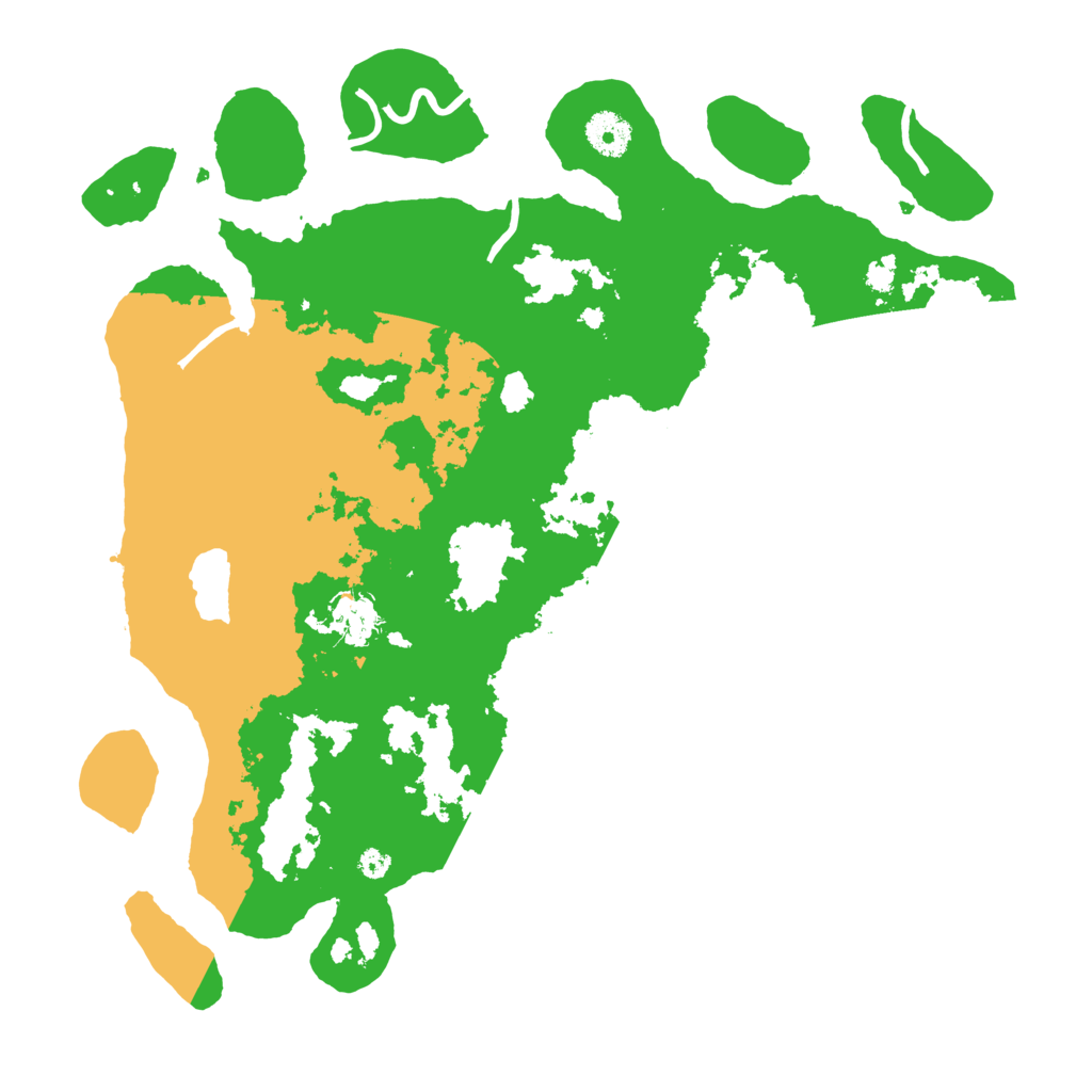 Biome Rust Map: Procedural Map, Size: 3700, Seed: 1953545461