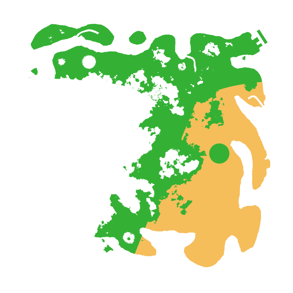 Biome Rust Map: Procedural Map, Size: 3850, Seed: 113904839