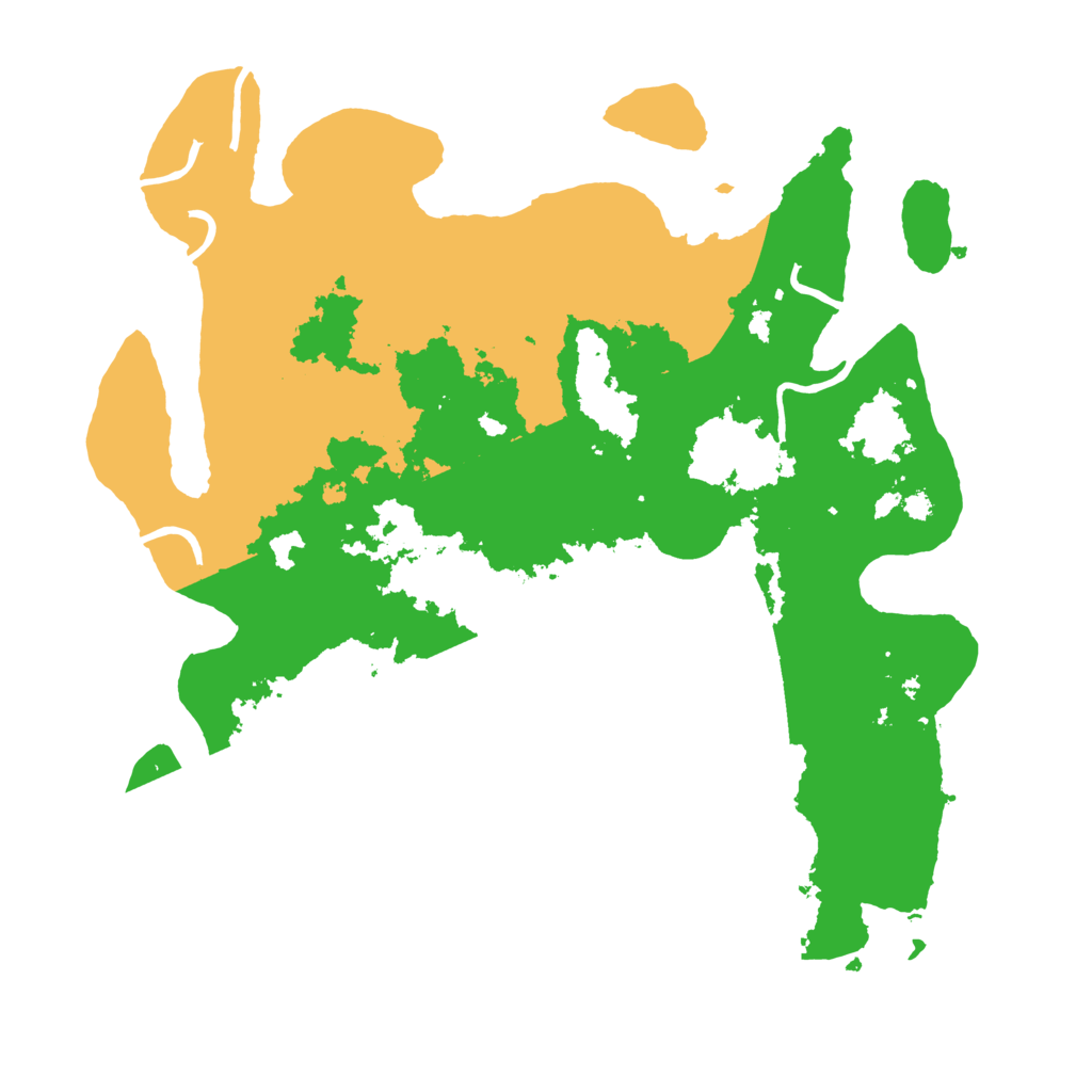 Biome Rust Map: Procedural Map, Size: 3550, Seed: 160902