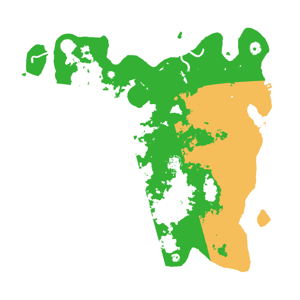 Biome Rust Map: Procedural Map, Size: 3750, Seed: 141022
