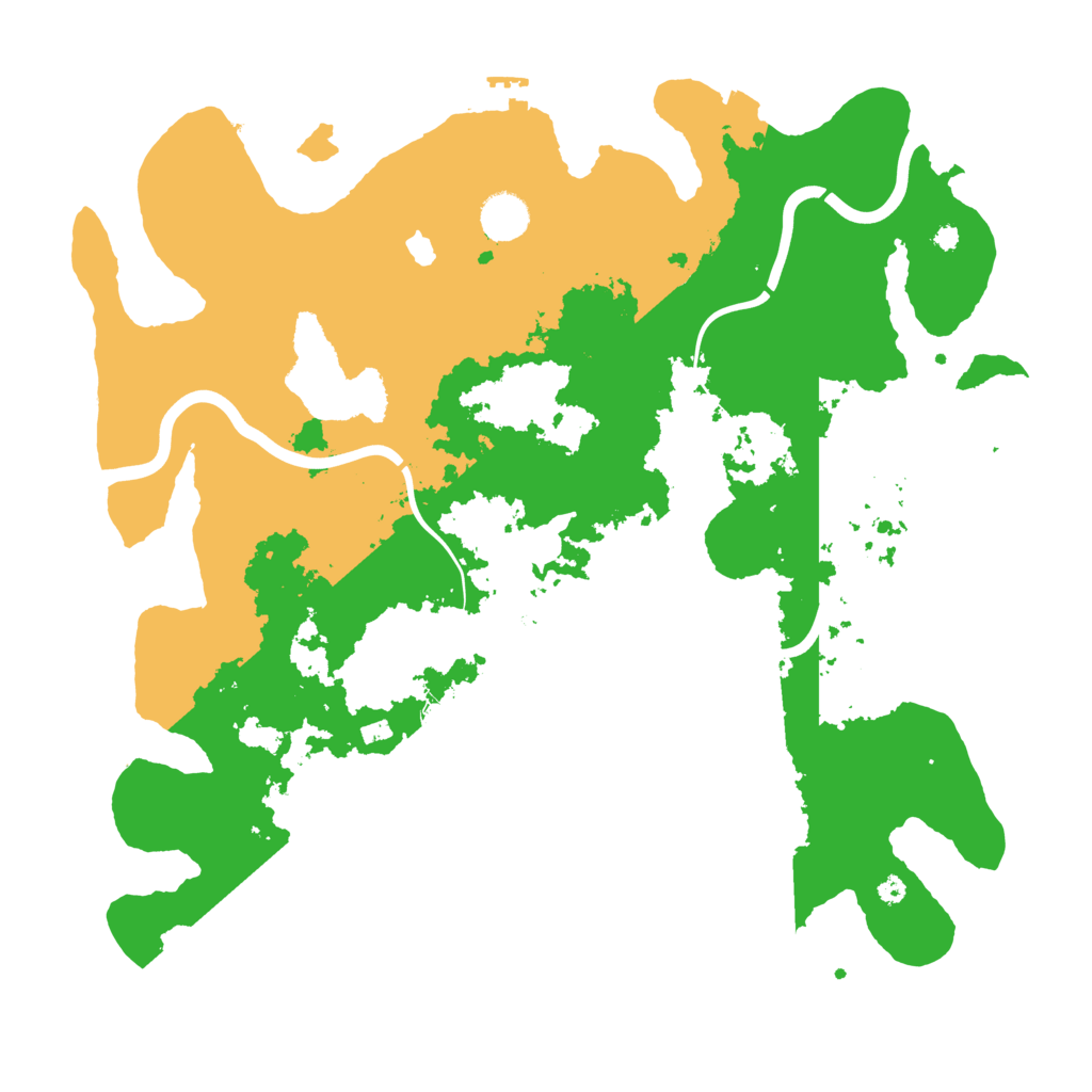 Biome Rust Map: Procedural Map, Size: 4000, Seed: 1447340523