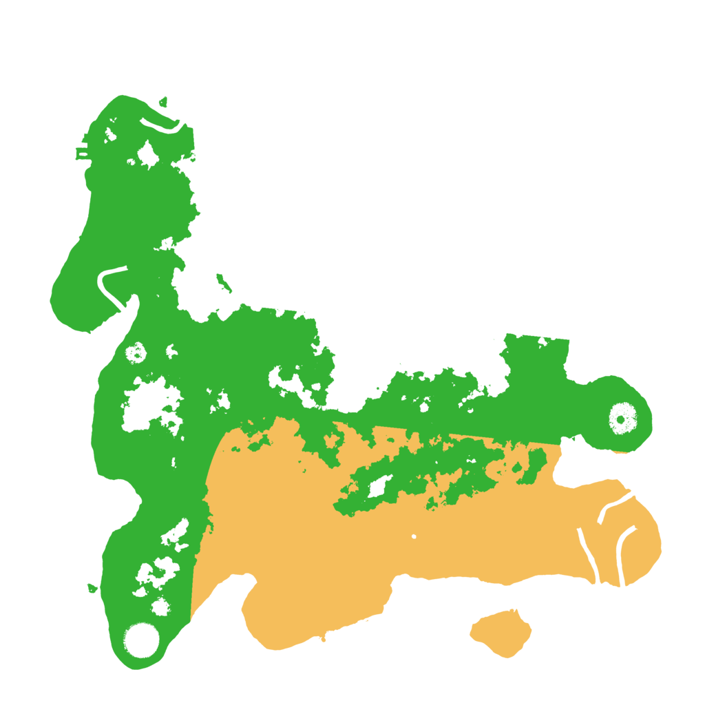Biome Rust Map: Procedural Map, Size: 3540, Seed: 540865