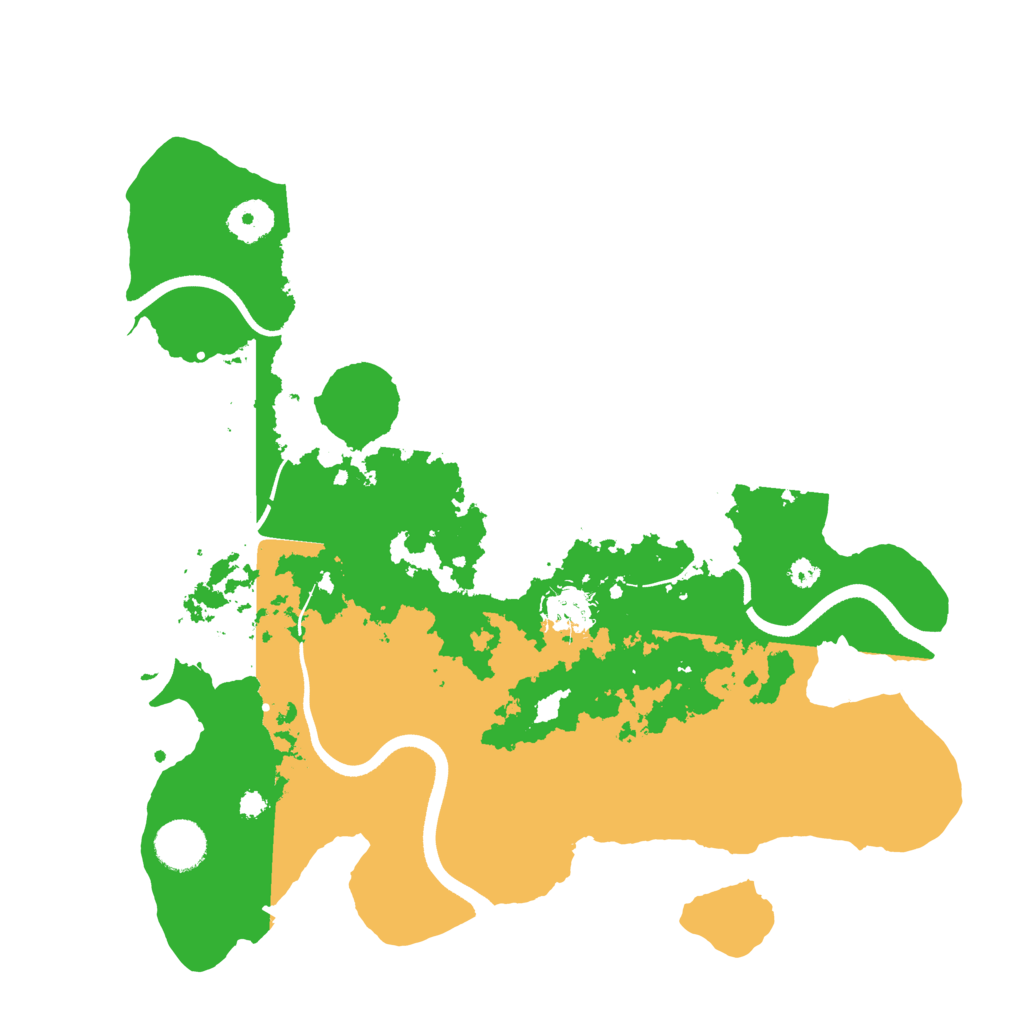 Biome Rust Map: Procedural Map, Size: 3540, Seed: 540865