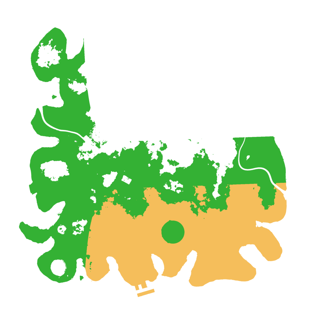 Biome Rust Map: Procedural Map, Size: 3590, Seed: 358377