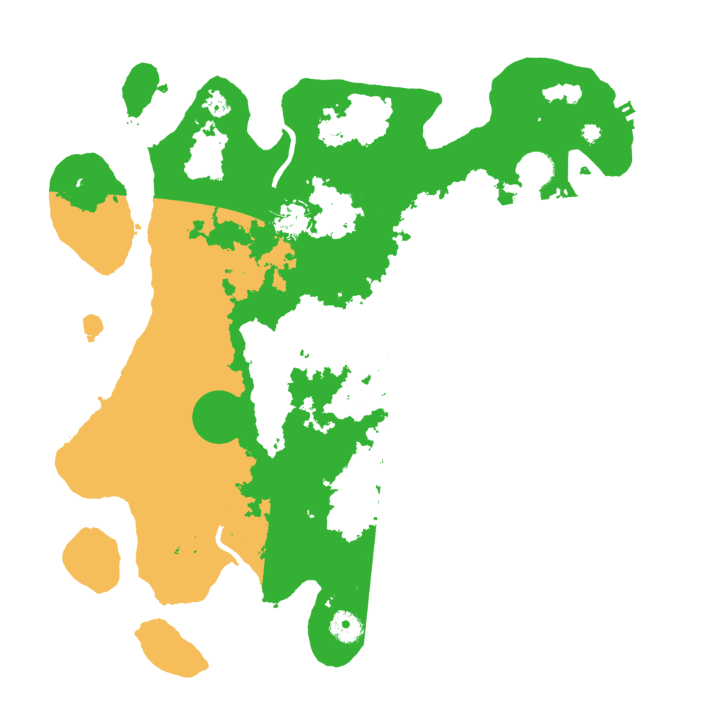 Biome Rust Map: Procedural Map, Size: 3540, Seed: 506927
