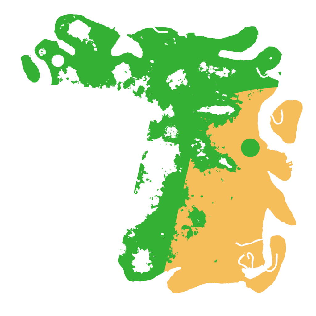 Biome Rust Map: Procedural Map, Size: 4500, Seed: 12553353