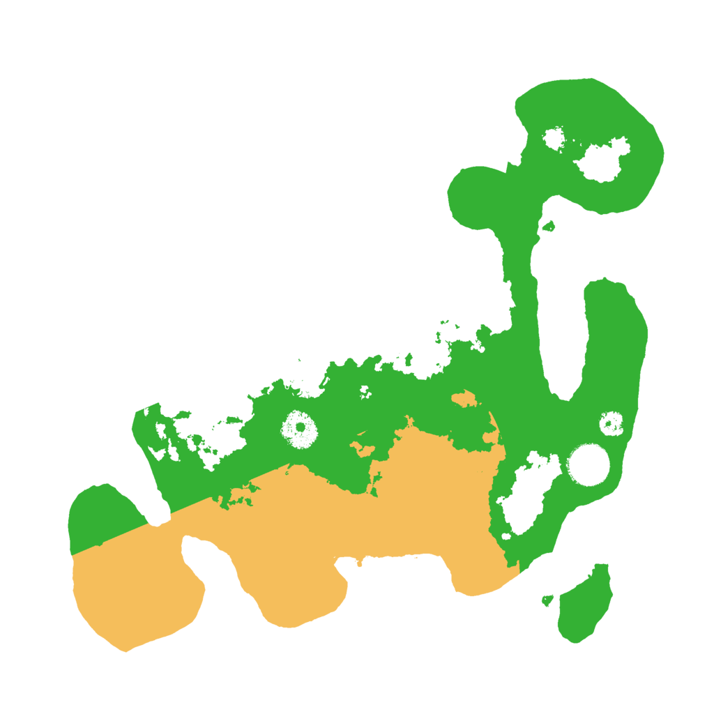 Biome Rust Map: Procedural Map, Size: 3000, Seed: 61008484