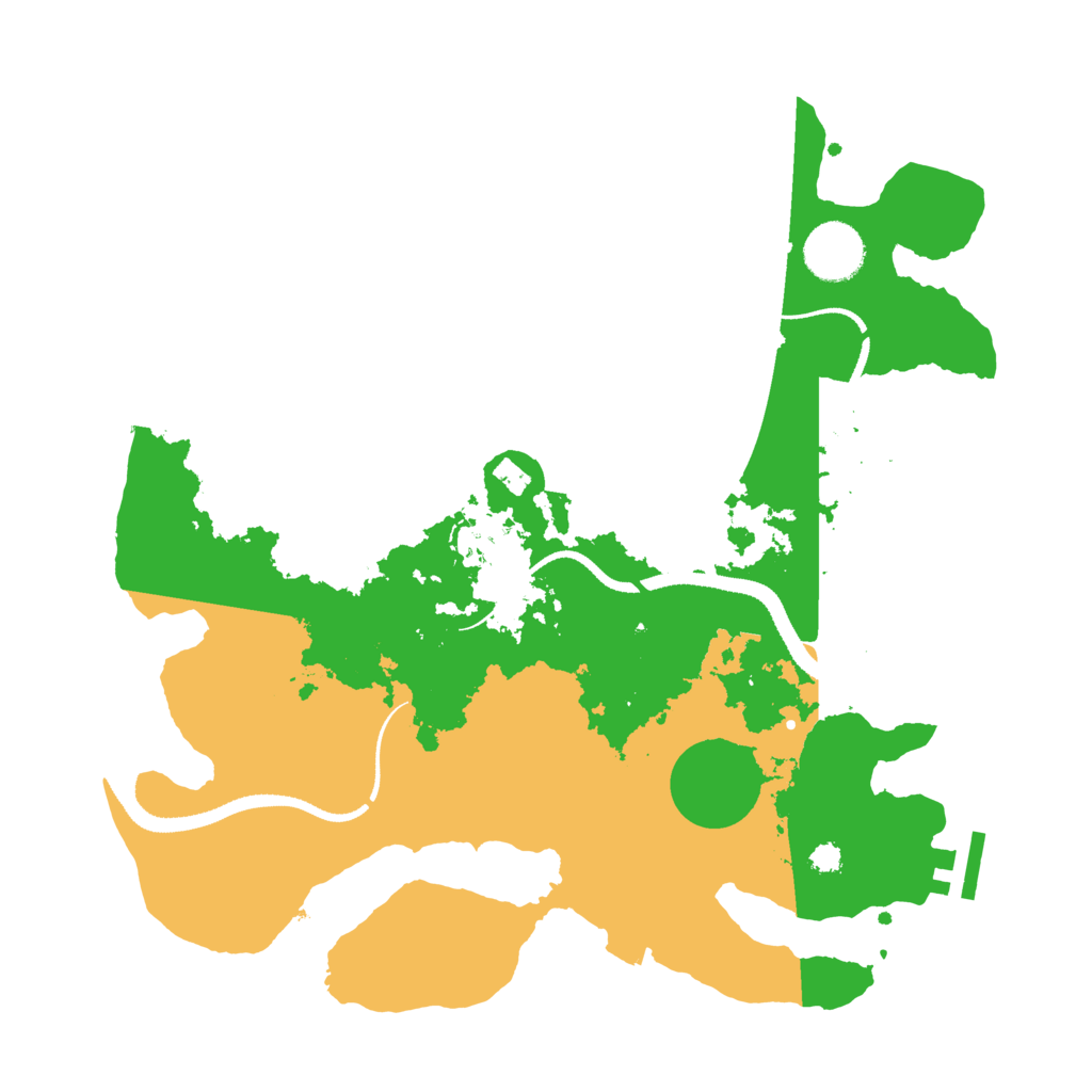 Biome Rust Map: Procedural Map, Size: 3250, Seed: 112