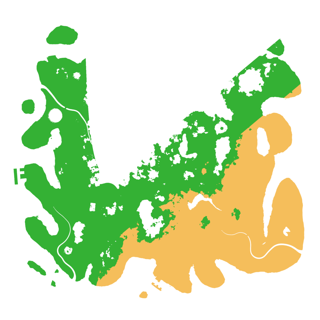 Biome Rust Map: Procedural Map, Size: 4071, Seed: 4195