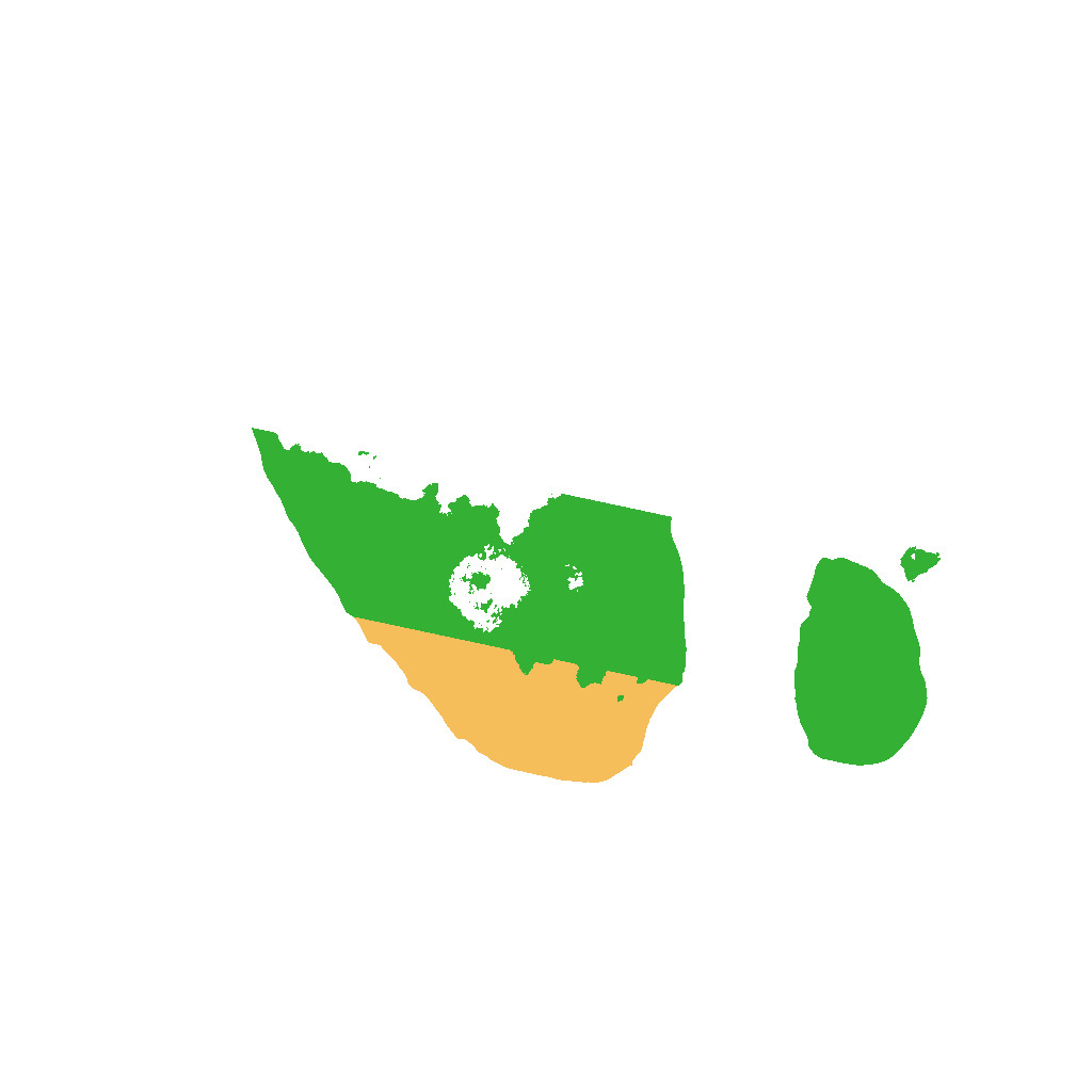 Biome Rust Map: Procedural Map, Size: 1500, Seed: 342471642