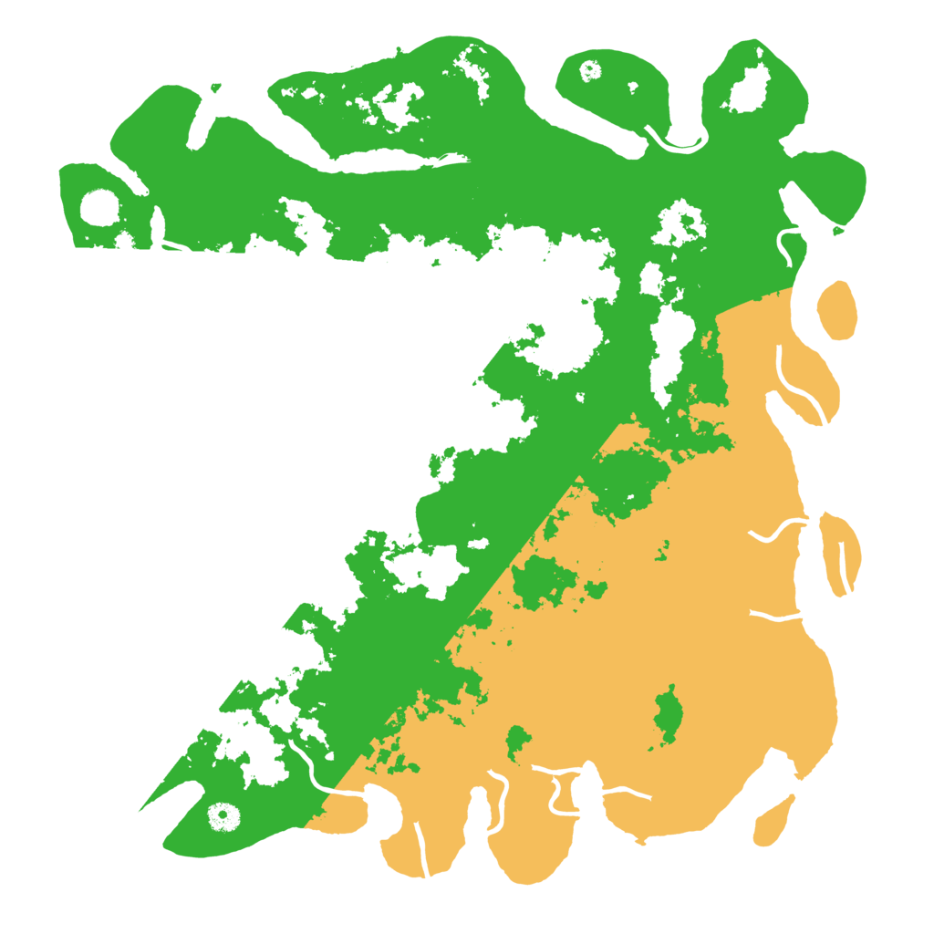 Biome Rust Map: Procedural Map, Size: 4500, Seed: 740972133