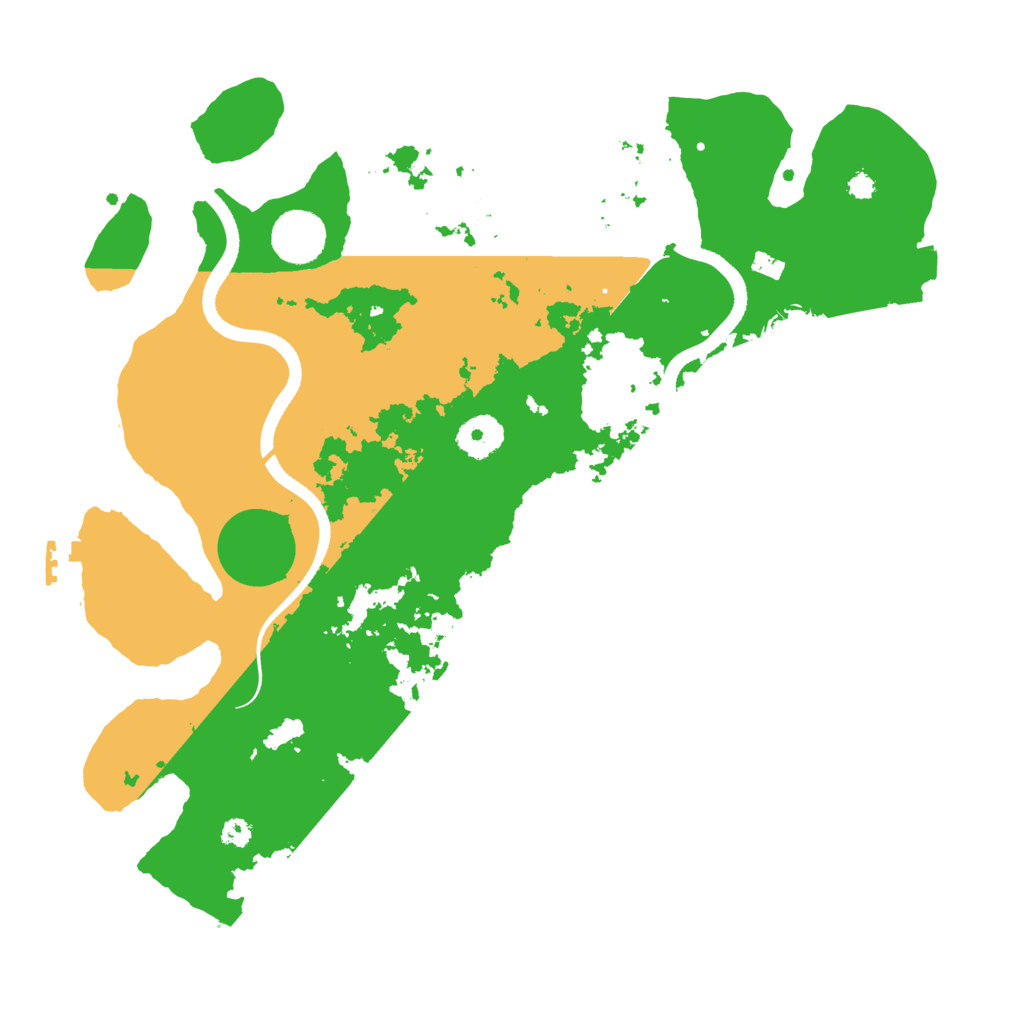 Biome Rust Map: Procedural Map, Size: 3500, Seed: 65166870