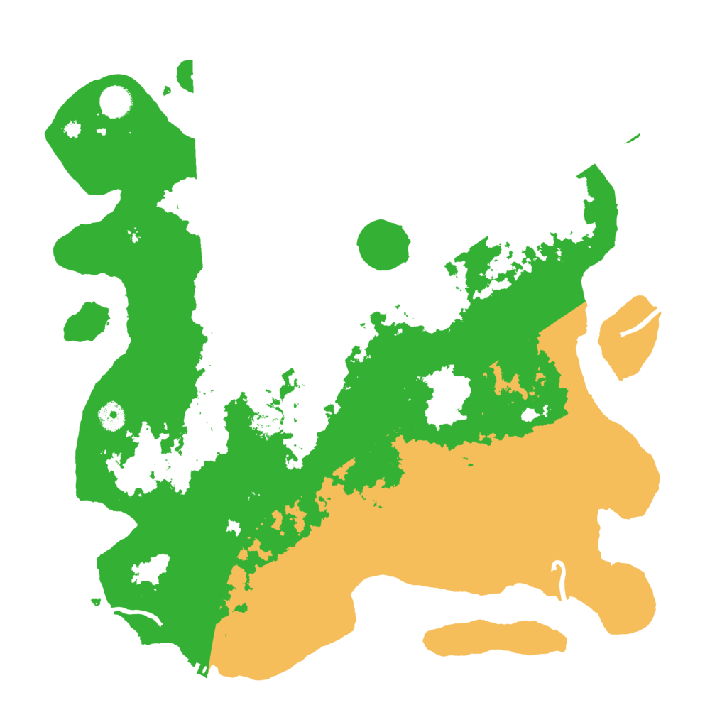 Biome Rust Map: Procedural Map, Size: 4000, Seed: 243512516