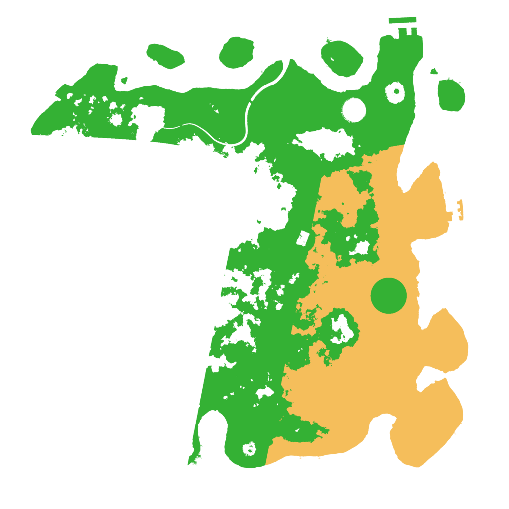 Biome Rust Map: Procedural Map, Size: 3750, Seed: 2095718573