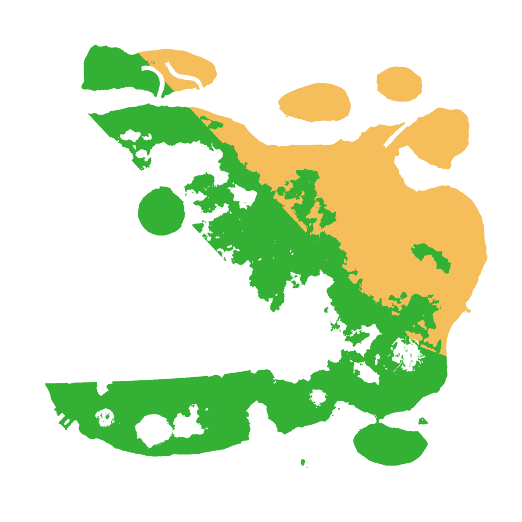 Biome Rust Map: Procedural Map, Size: 3000, Seed: 335909186