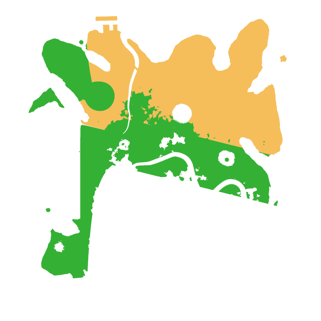 Biome Rust Map: Procedural Map, Size: 3000, Seed: 1979030298