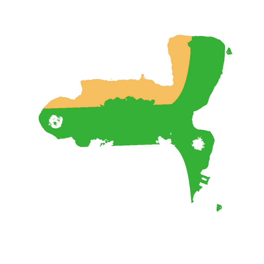 Biome Rust Map: Procedural Map, Size: 2000, Seed: 2074277732