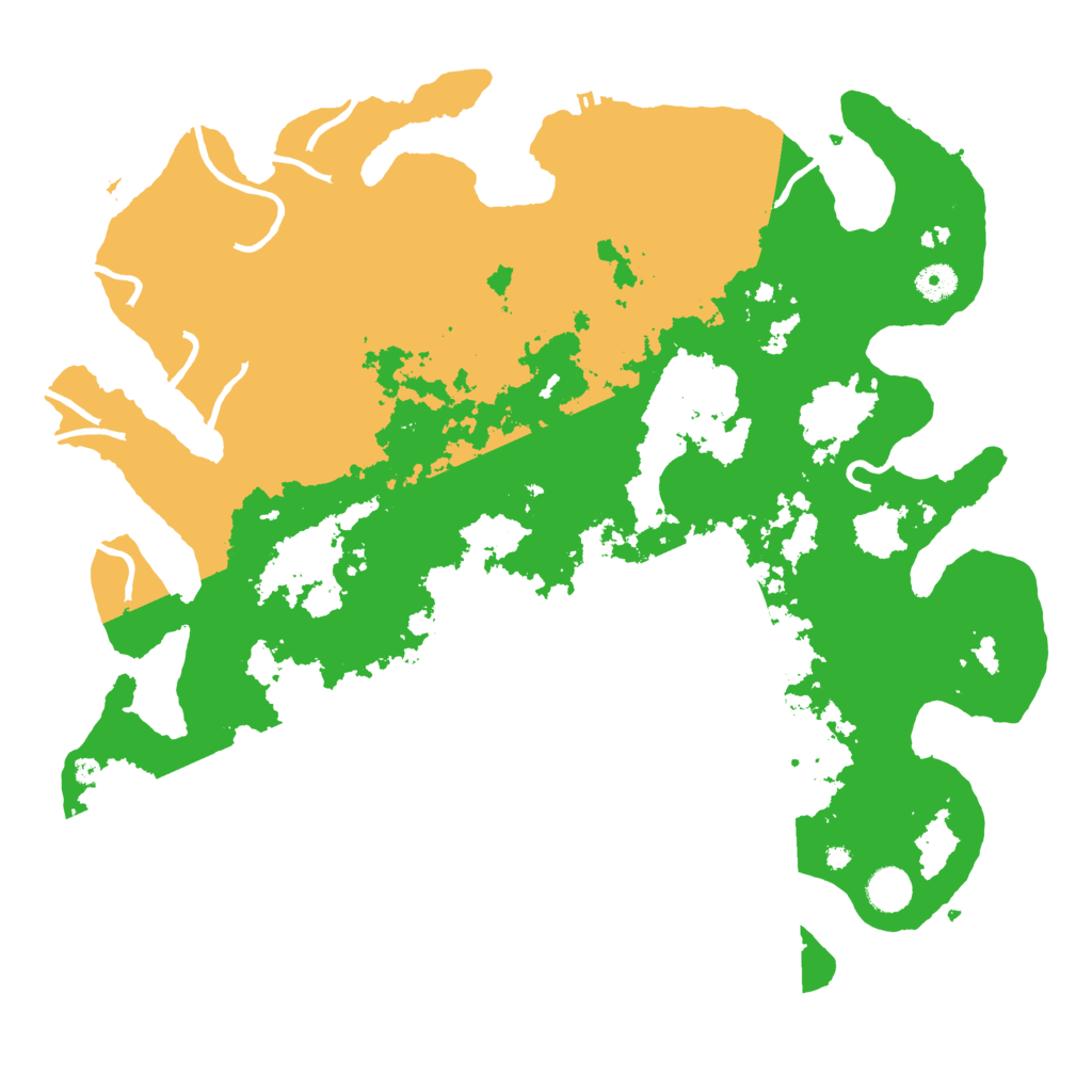 Biome Rust Map: Procedural Map, Size: 4250, Seed: 346761