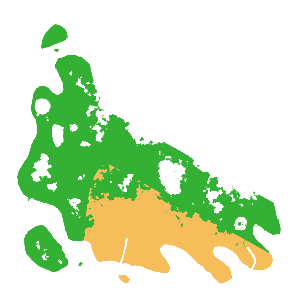 Biome Rust Map: Procedural Map, Size: 3500, Seed: 879037089