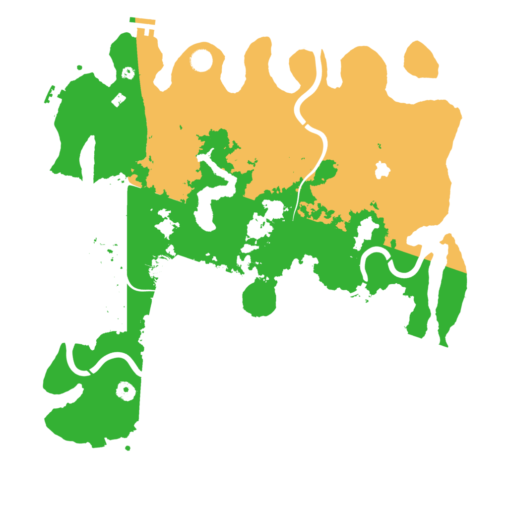 Biome Rust Map: Procedural Map, Size: 4000, Seed: 234252341