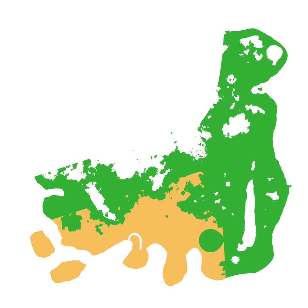 Biome Rust Map: Procedural Map, Size: 3500, Seed: 738584336