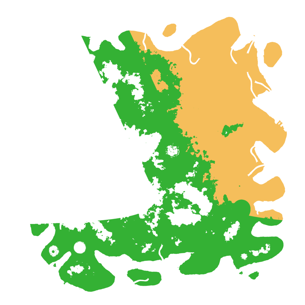 Biome Rust Map: Procedural Map, Size: 4500, Seed: 22020160