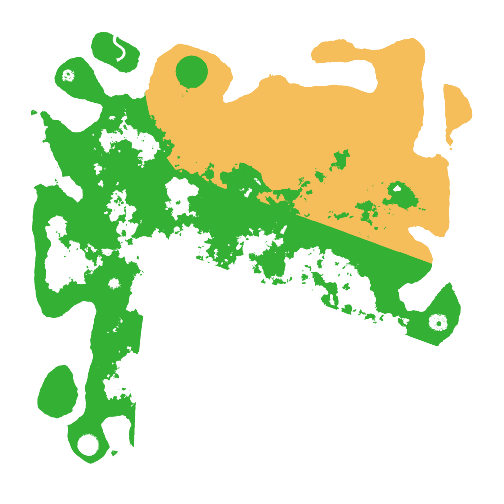 Biome Rust Map: Procedural Map, Size: 4150, Seed: 1237256885