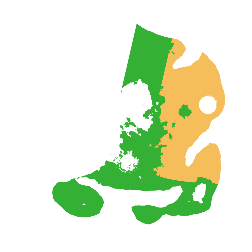 Biome Rust Map: Barren, Size: 2500, Seed: 2649