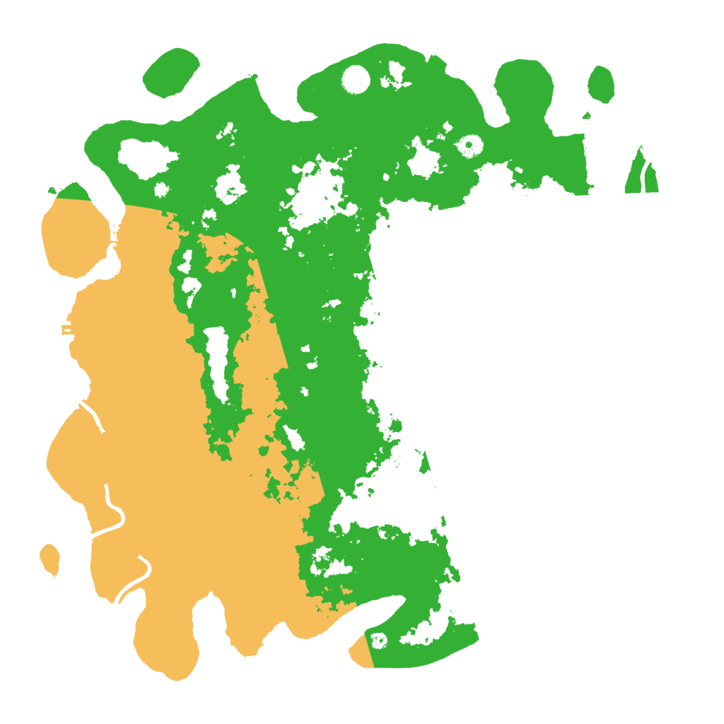 Biome Rust Map: Procedural Map, Size: 4500, Seed: 10600