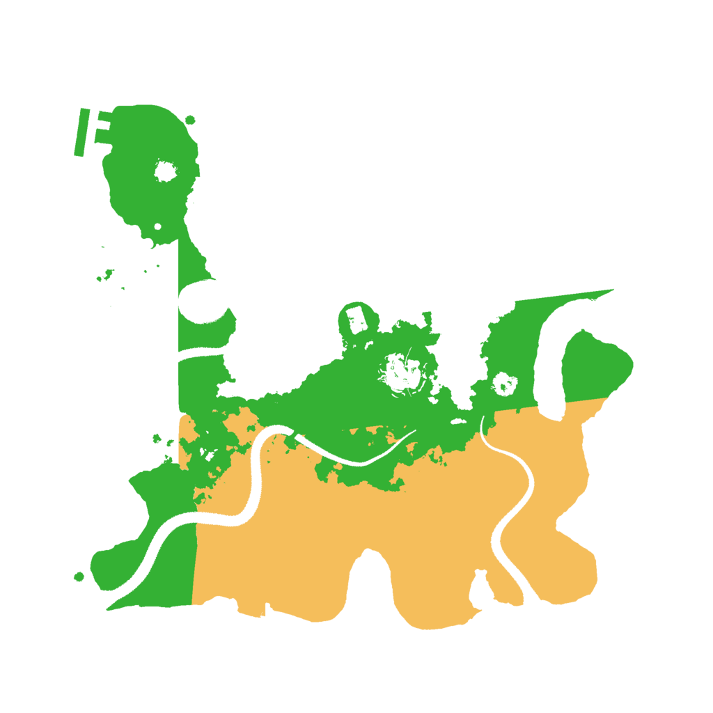 Biome Rust Map: Procedural Map, Size: 3000, Seed: 1685508401