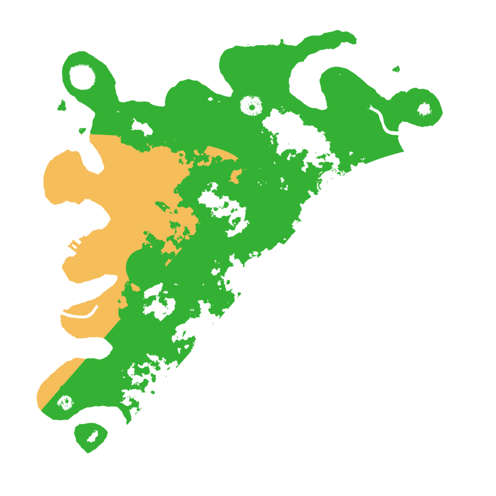 Biome Rust Map: Procedural Map, Size: 3500, Seed: 309976488