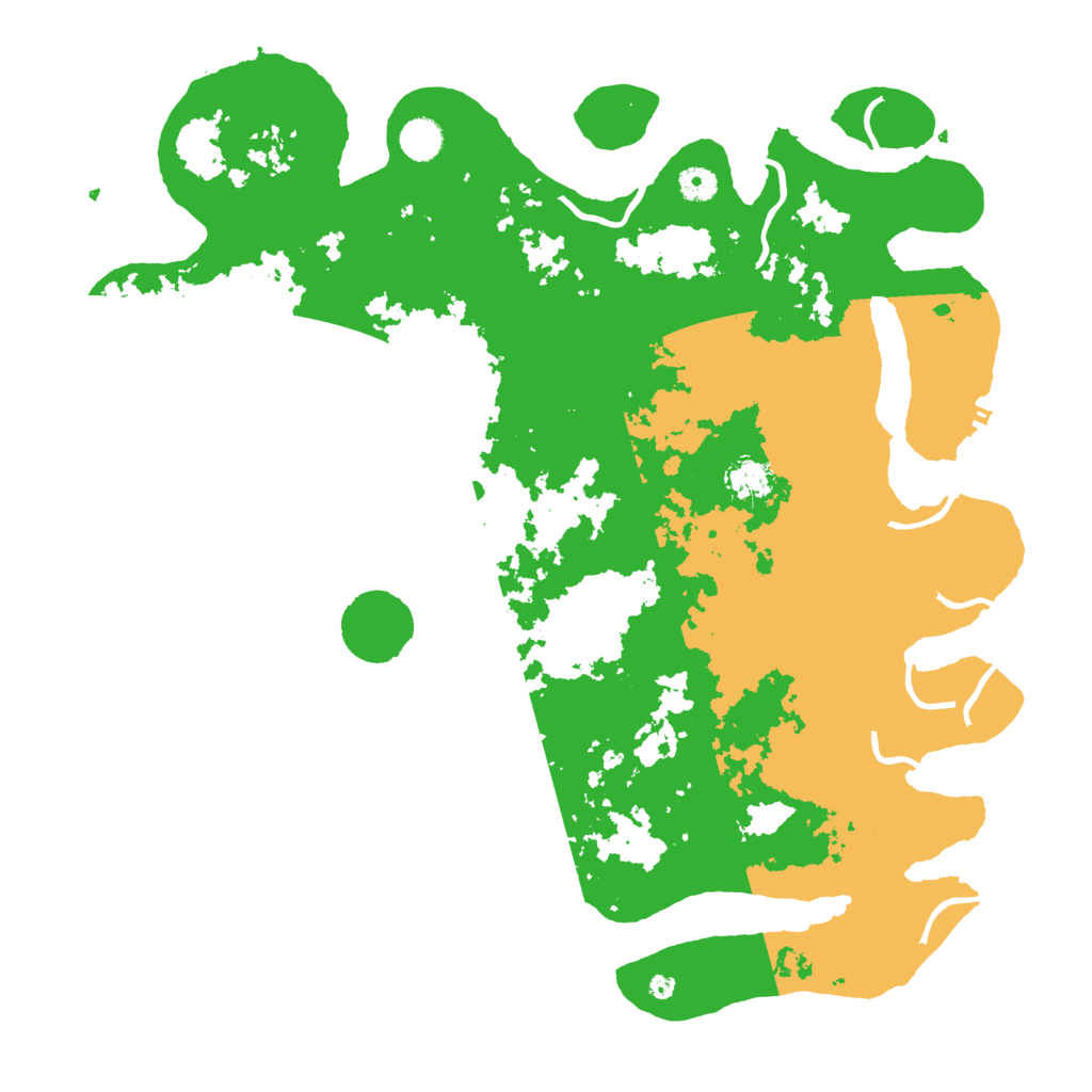 Biome Rust Map: Procedural Map, Size: 4500, Seed: 85642