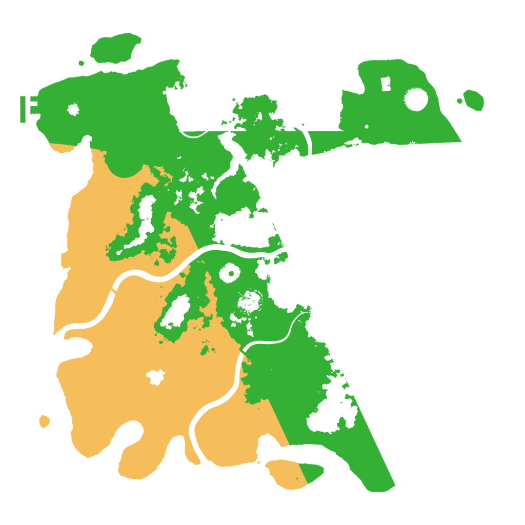 Biome Rust Map: Procedural Map, Size: 4000, Seed: 1970214902