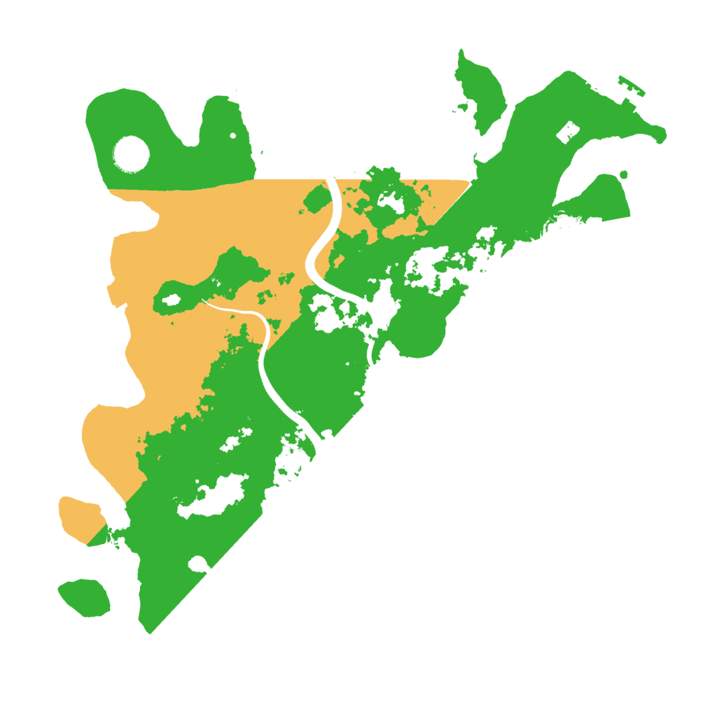 Biome Rust Map: Procedural Map, Size: 3500, Seed: 987315039
