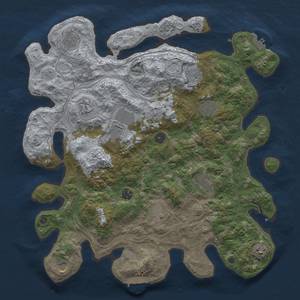 Thumbnail Rust Map: Procedural Map, Size: 4250, Seed: 637564604, 20 Monuments