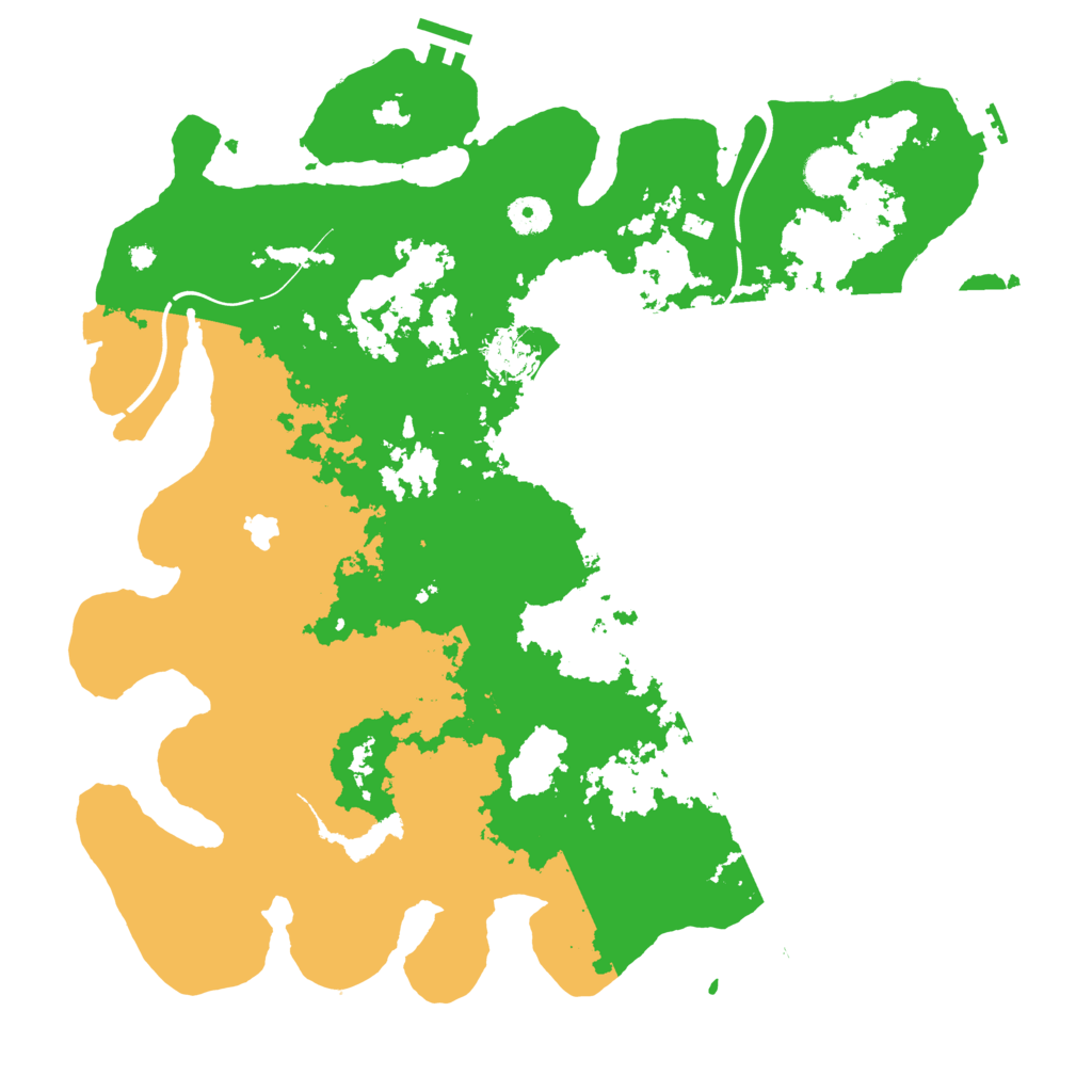 Biome Rust Map: Procedural Map, Size: 4000, Seed: 196171