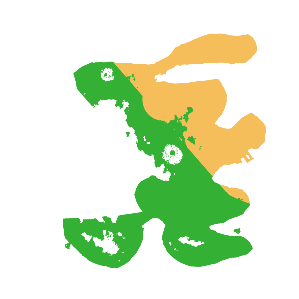 Biome Rust Map: Procedural Map, Size: 2300, Seed: 474118326