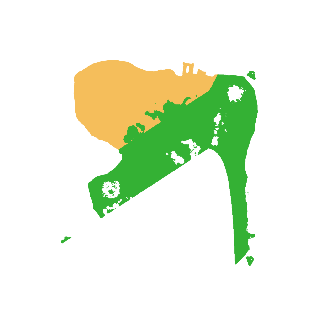 Biome Rust Map: Procedural Map, Size: 1800, Seed: 839132436