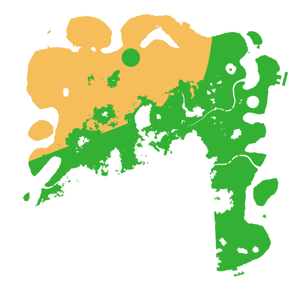 Biome Rust Map: Procedural Map, Size: 4250, Seed: 165260065