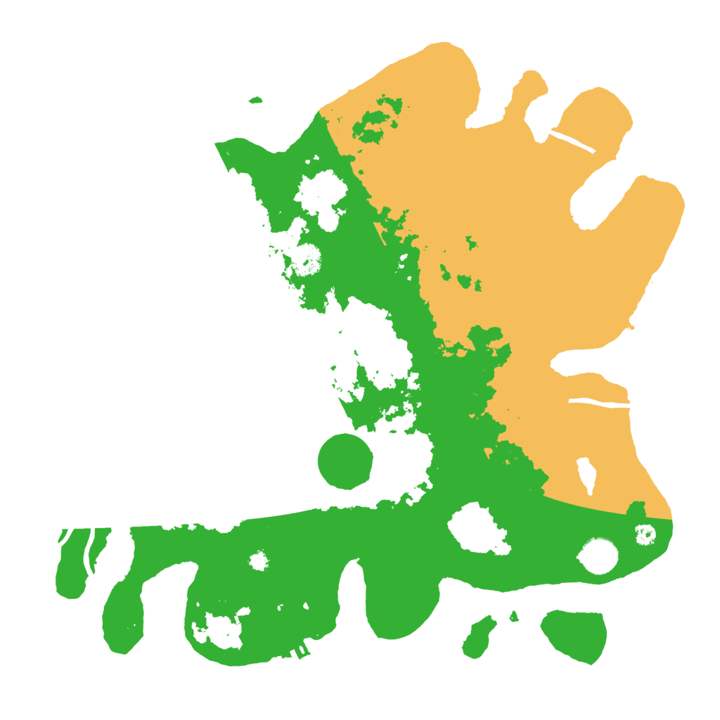 Biome Rust Map: Procedural Map, Size: 3500, Seed: 2143785268