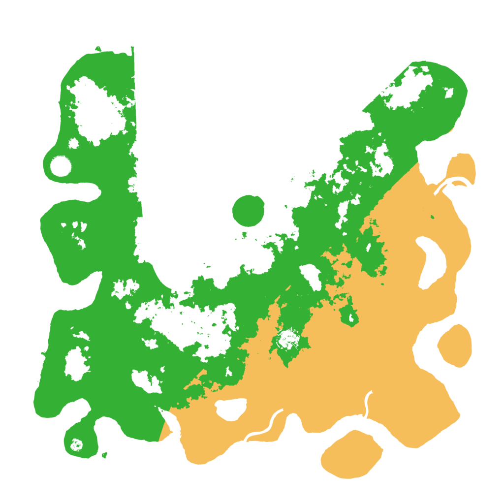 Biome Rust Map: Procedural Map, Size: 4250, Seed: 255155523