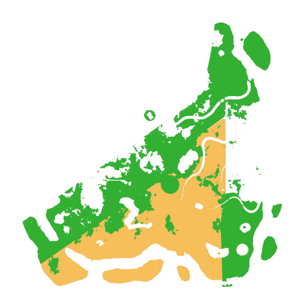 Biome Rust Map: Procedural Map, Size: 4500, Seed: 389423