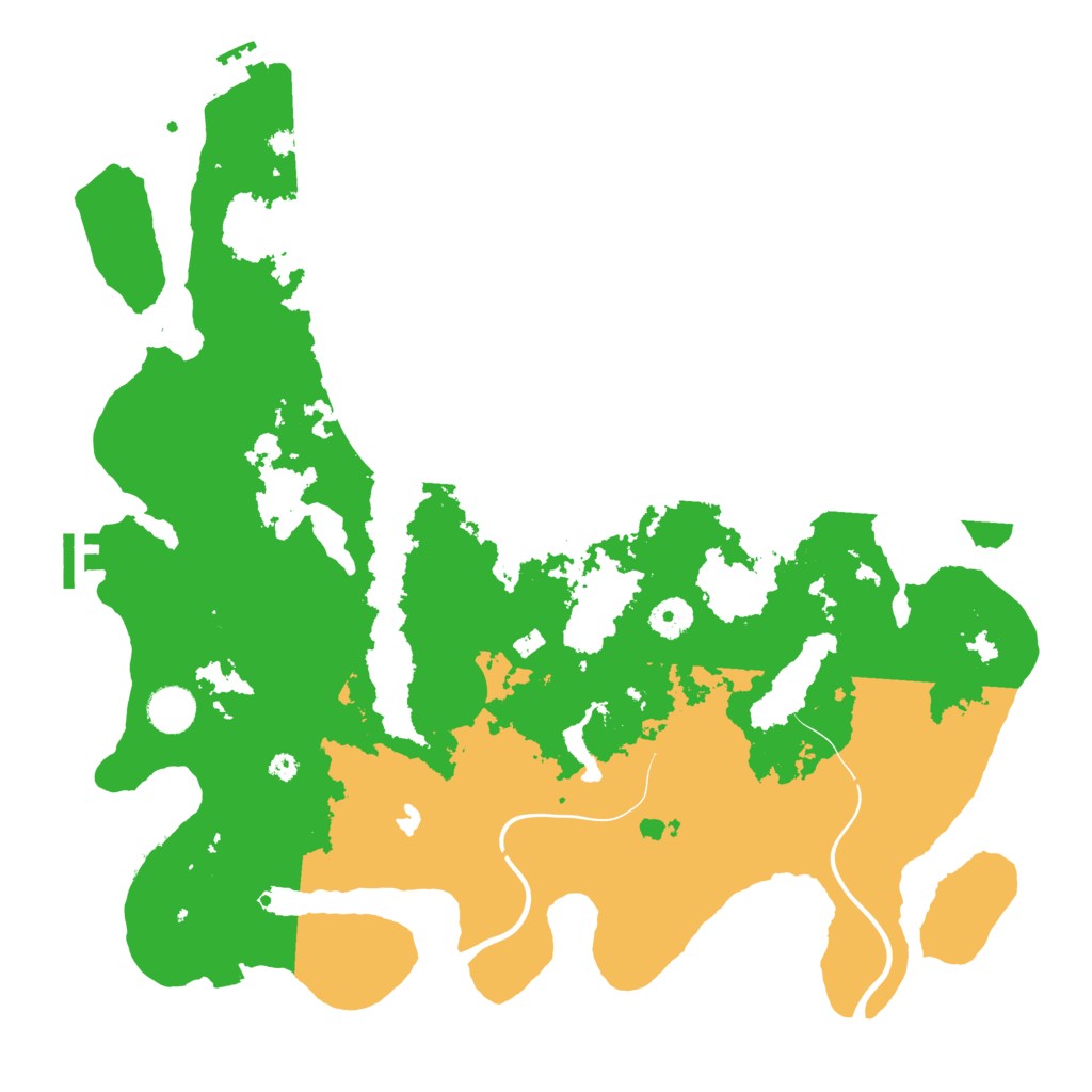 Biome Rust Map: Procedural Map, Size: 4000, Seed: 988791136